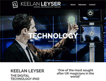 Tablet Screenshot of keelanleyser.co.uk